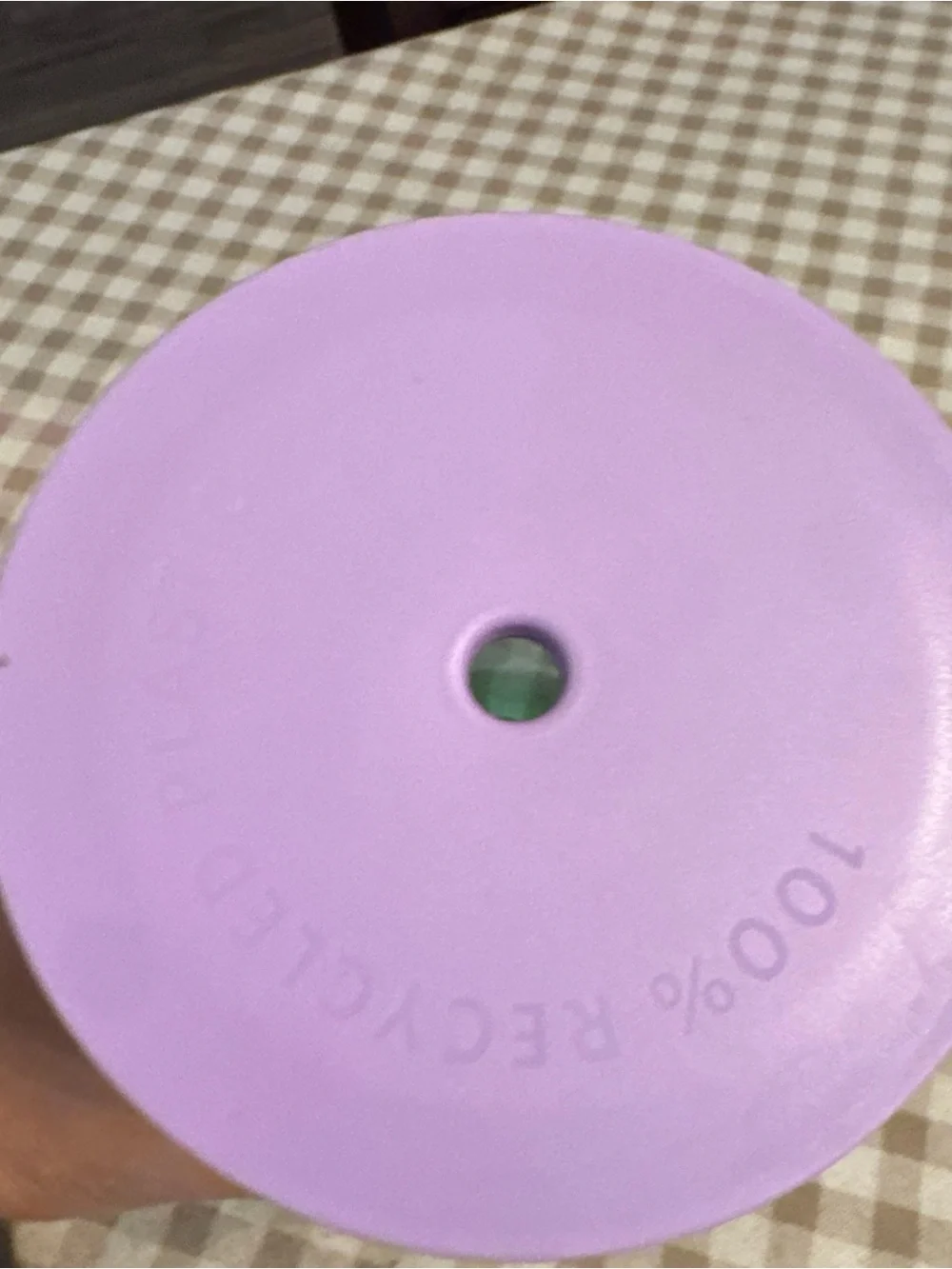 Starbucks Purple and Green Ombre Tumbler with Lavender Lid